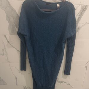 Moda International Teal Crew Neck Sweater
